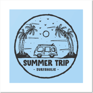 Surf Clothes | Summer Trip Posters and Art